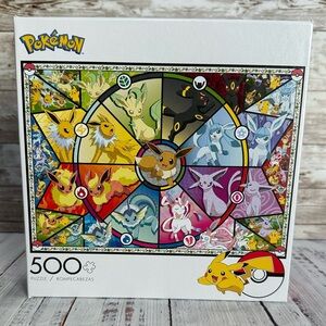 NWT Buffalo Games 03350- Pokemon- Eevee Evolutions Series 1 - 500 Piece Puzzle